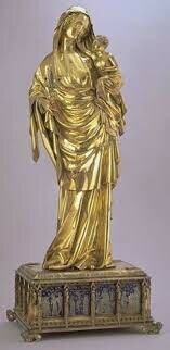 La virgen y el Cristo niño, h. 1324-1339