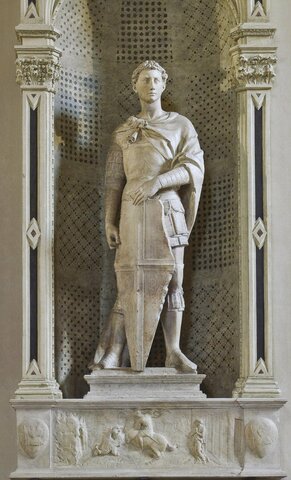 Donatello, San Jorge, h. 1415-1416.