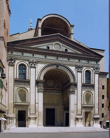 Leon Battista Alberti, Iglesia de S. Andrea, Mantua, h. 1460