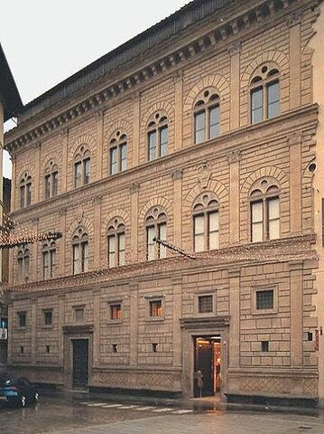 Leon Battista Alberti, Palacio Rucellai, Florencia, h. 1460