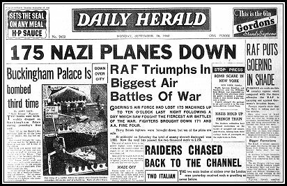 The Battle of Britain ends, during which the RAF had lost almost 800 aircraft.