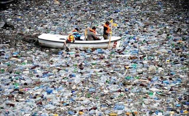 MAR DE BASURA PLÁSTICA EN EL PACÍFICO