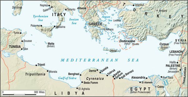 The Germans evacuate Tripoli in North Africa.