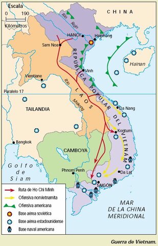 La guerra del Vietnam