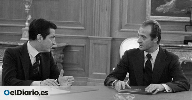El rey Juan Carlos I nombra presidente a Adolfo Suárez