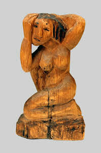 Crouching Woman, Erick Heckel