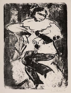 Dona ballant, Erick Heckel