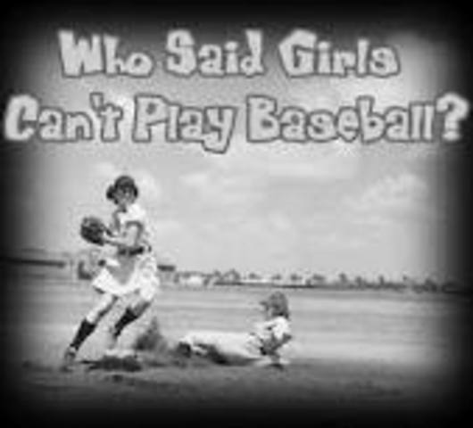 The All American Girls Baseball League is formed.