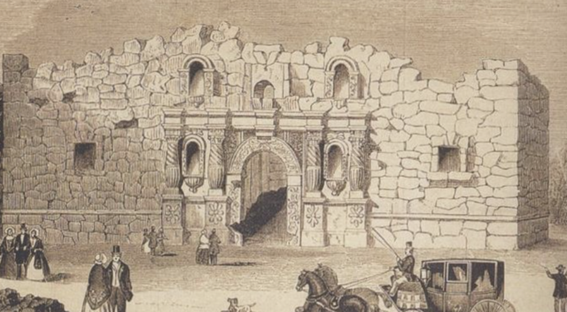 Beginning of the Alamo seige