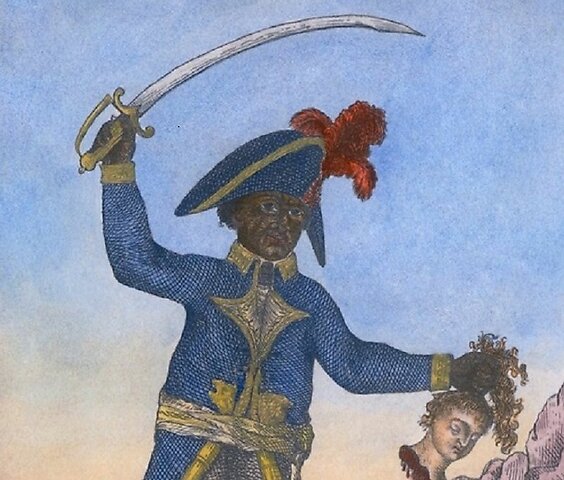 Dessalines Leads Slaves to Victory