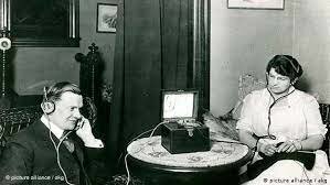 Primera emisión de radio en Alemania