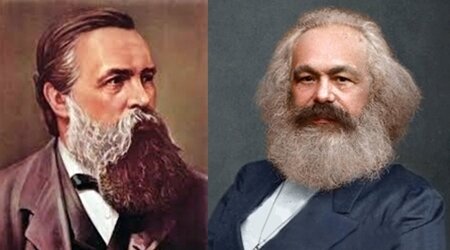 Karl Marx y Friedrich Engels