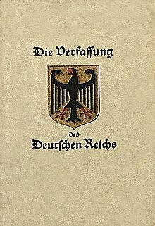 Constitución de Weimar