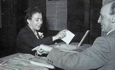 IL RICONOSCIMENTO DEL VOTO ALLE DONNE IN iTALIA