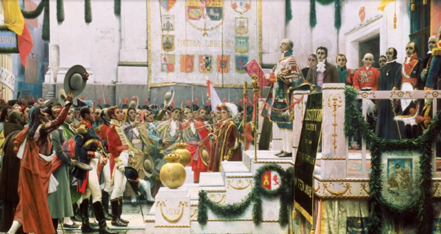 Promulgació de la Primera Constitució Espanyola