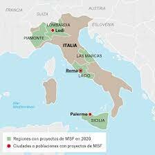 Donde se crearon las gafas? Italia