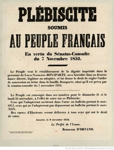 Do YOU want a Second Empire?