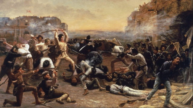 Mexicans win the Alamo