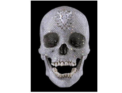 For the Love of God, Damien Hirst (8601 diamantes)