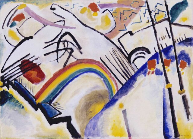 Kandinsky, Cosacos, 1910-1911.