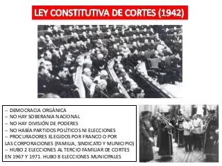 Ley de "Cortes y democracia orgánica"