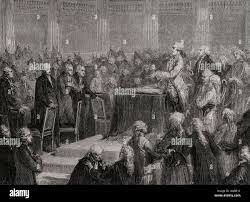 The king swears the Constitution