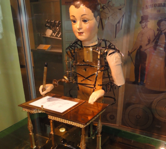 Automate dessinateur-écrivain de Maillardet