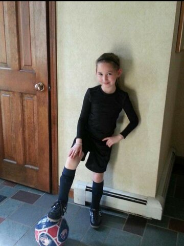 First time playing, Soccer