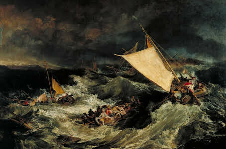 Il naufragio - William Turner