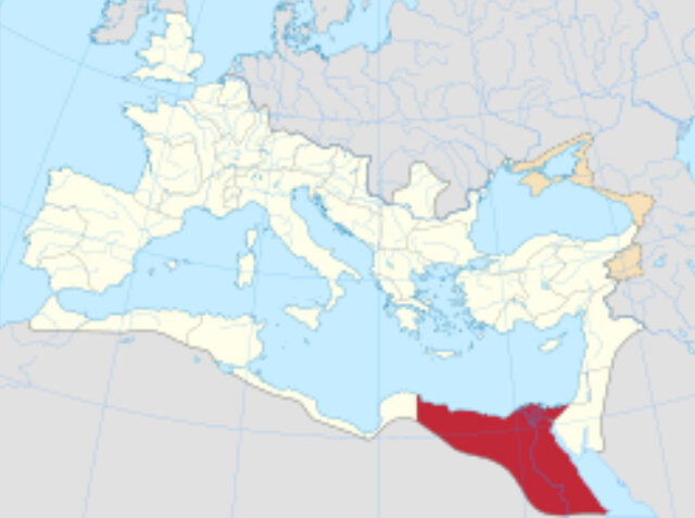 Egipto se convierte en provincia romana