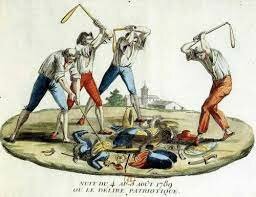 Abolition of privileges and end of monarchy