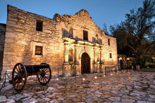 End of the Battle of the Alamo
