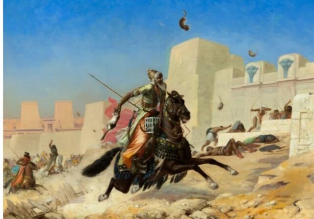 El rey persa Cambyse conquista Egipto.