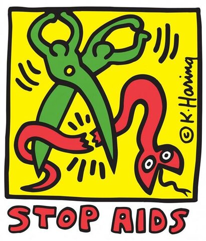 "Stop AIDS"