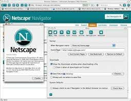 APARECE EL NAVEGADOR NETSCAPE
