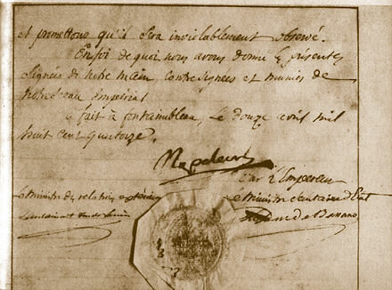 First abdication of Napoleon I