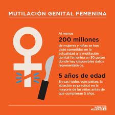 Prohibición de la mutilación genital femenina.