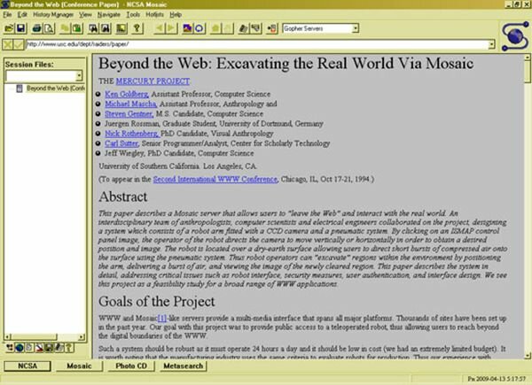 Lanzamiento de la World Wide Web (1992)