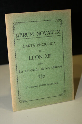 Rerum novarum de León XIII