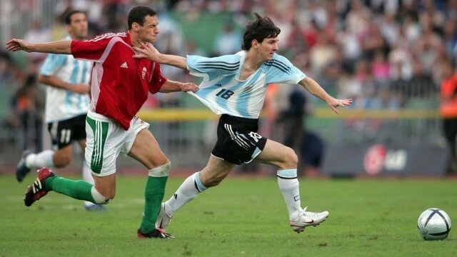 debut en la Seleccion Argentina