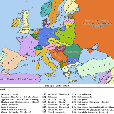 Timeline: Període d'entreguerres
