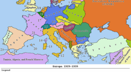 Timeline: Període d'entreguerres