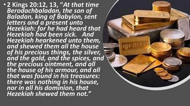 The Babylonian Envoy Comes to Hezekiah