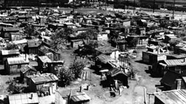 The Joad Family Arrive At Hooverville