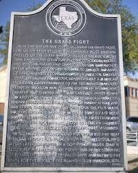 November 1835 the grass fight