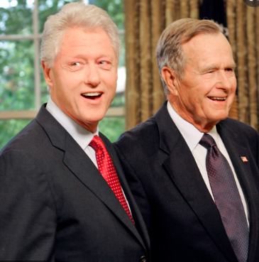 Bush tries to run for a second term