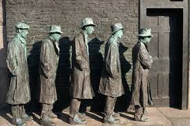 The end of the great depression.