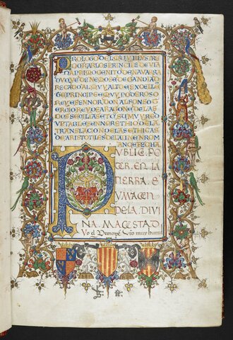 400 - 1.453 d.C Manuscrito Iluminado