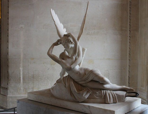 Amor y Psique, de Antonio Canova.