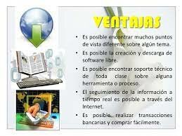 Ventajas del internet